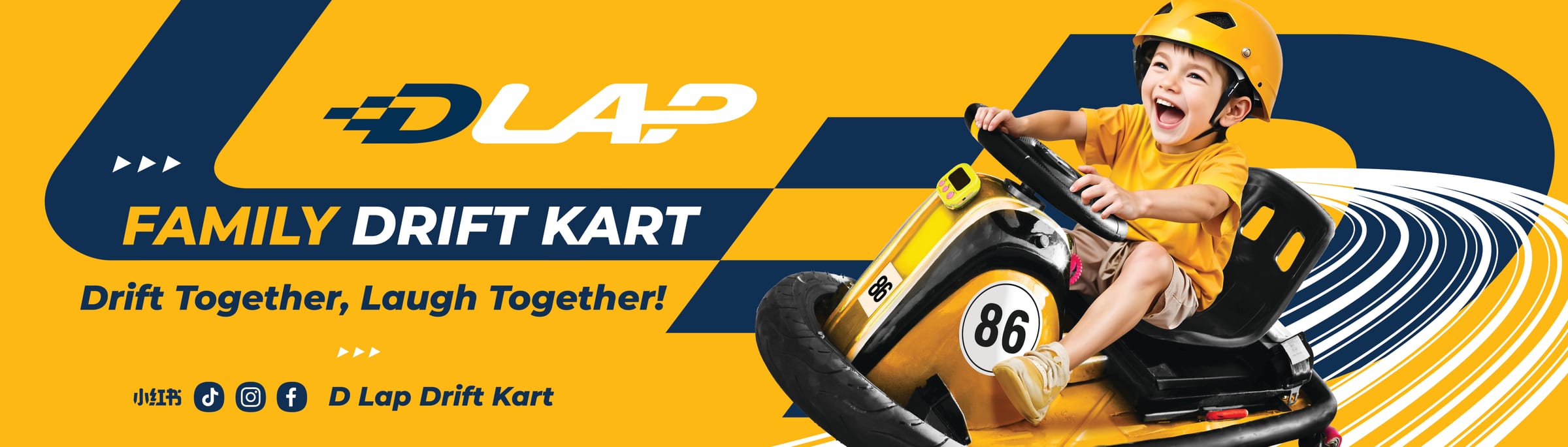 D Lap Family Drift Kart — Drift Together, Laugh Together