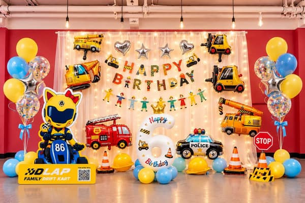 Blue & Yellow Cars