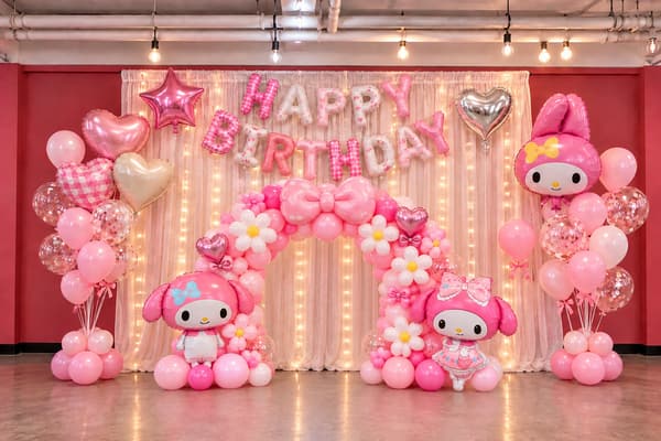 Pink Melody Balloons