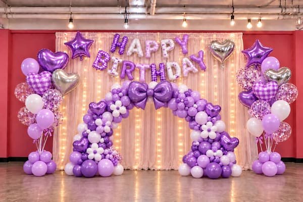 Purple Balloons