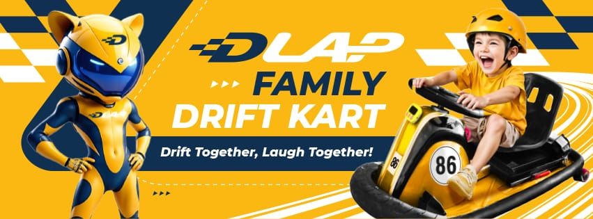 ​【Best Places to Visit in Penang & KL】Discover D Lap Family Drift Kart — Malaysia's First Family Drift Karting! Safe for Kids Above 95cm, Ultimate Thrill & Stress Relief!