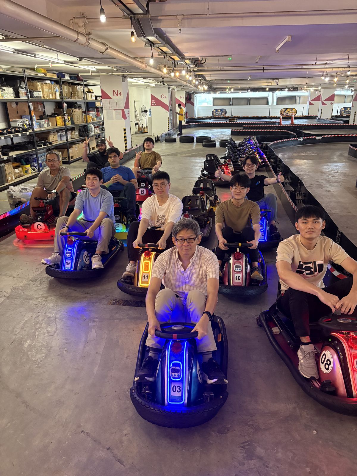 D Lap x Intel Team Building