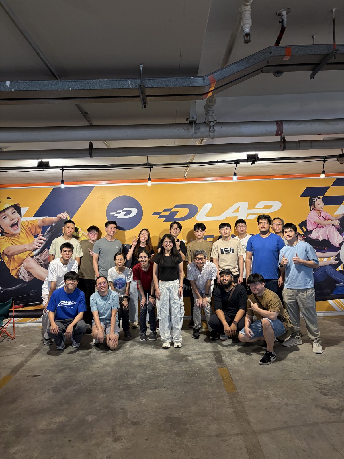 D Lap x Intel Team Building