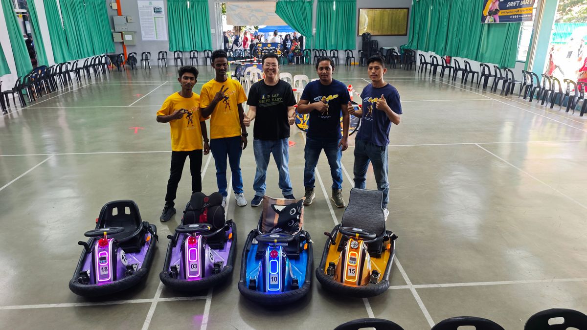 D Lap x St Xavier's Branch School Hari Kantin